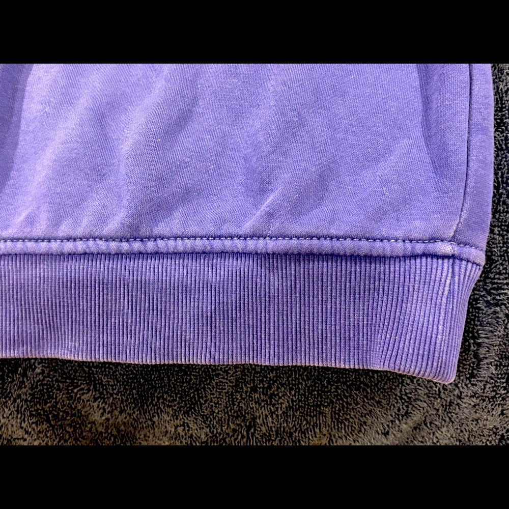 Purple cozy sweater for girls
